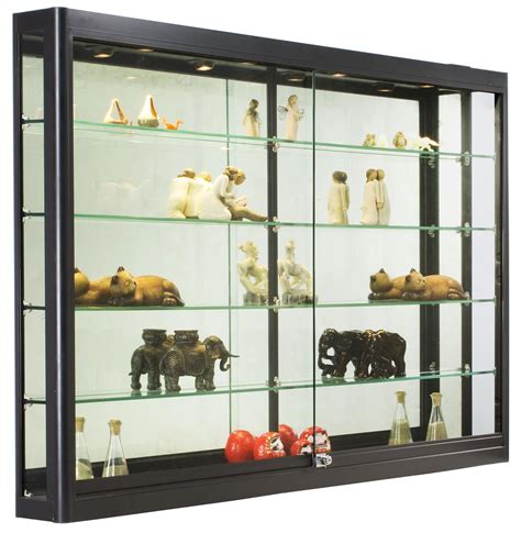 steel glass display cabinet|glass cabinet for collectibles.